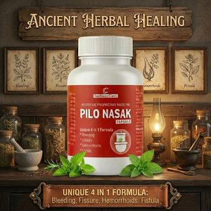 Pilo Nasak Natural Capsules – Herbal Digestive Wellness Support | Traditional Natural Formula for Gut Balance & Rectal Comfort | Baidbaan Cares